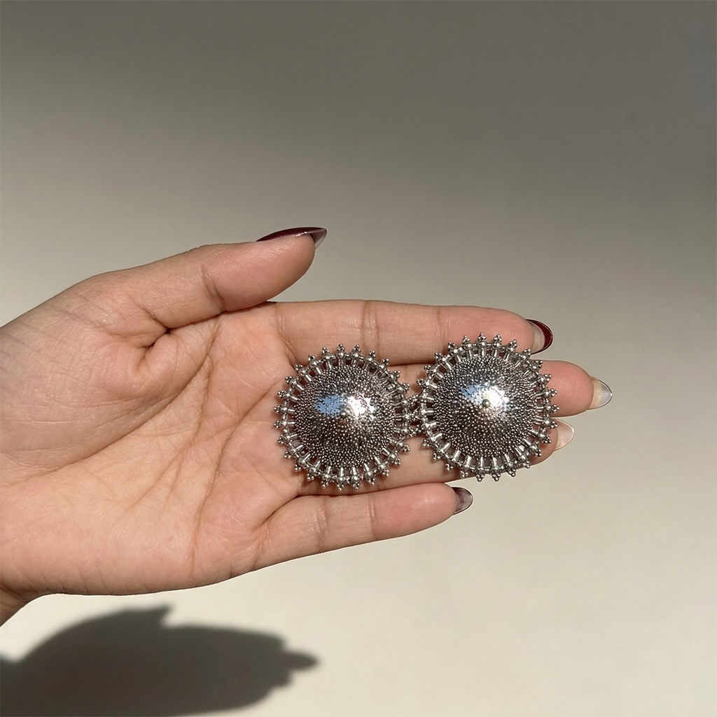 Traditional Boho Statement Studs for Women