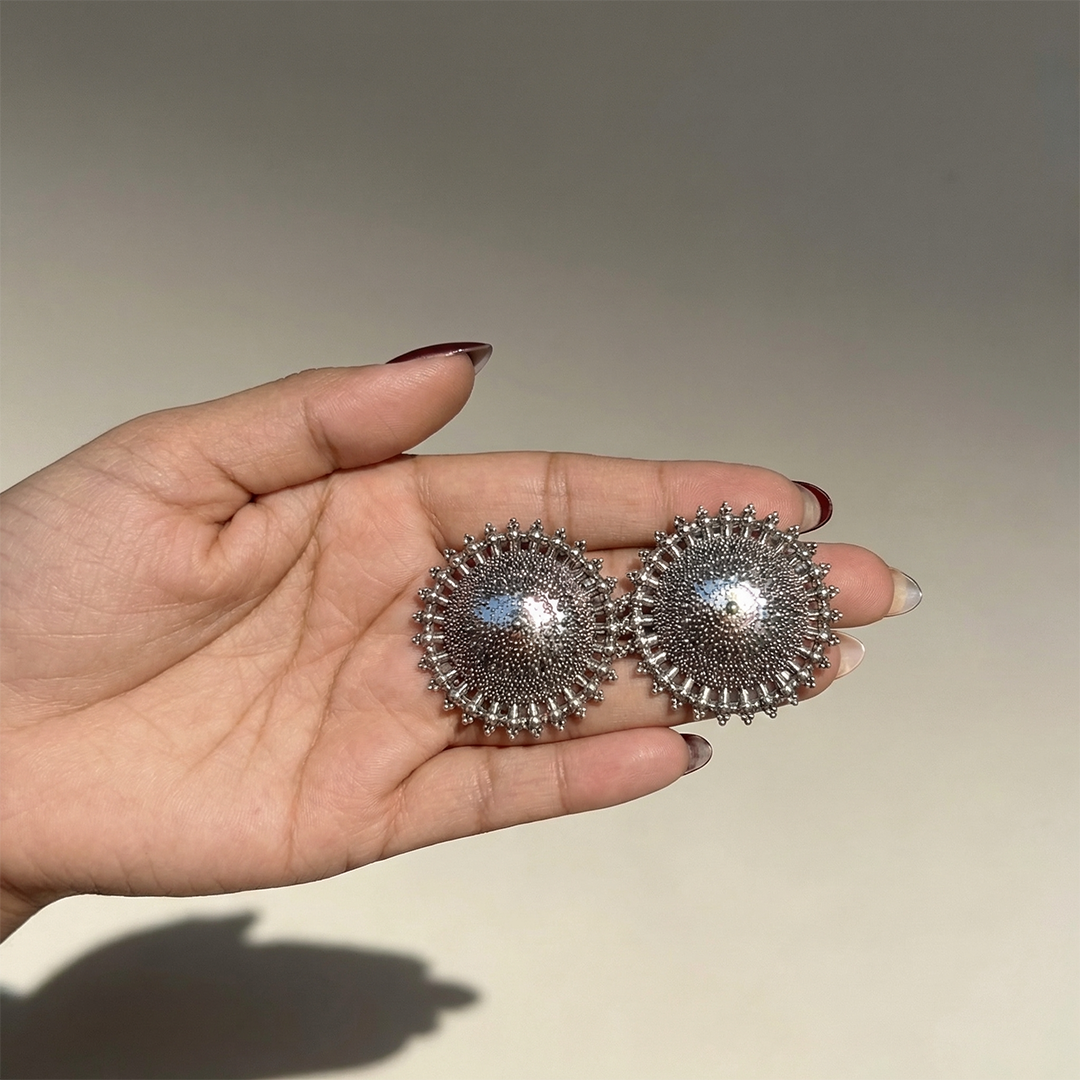 Traditional Boho Statement Studs for Women