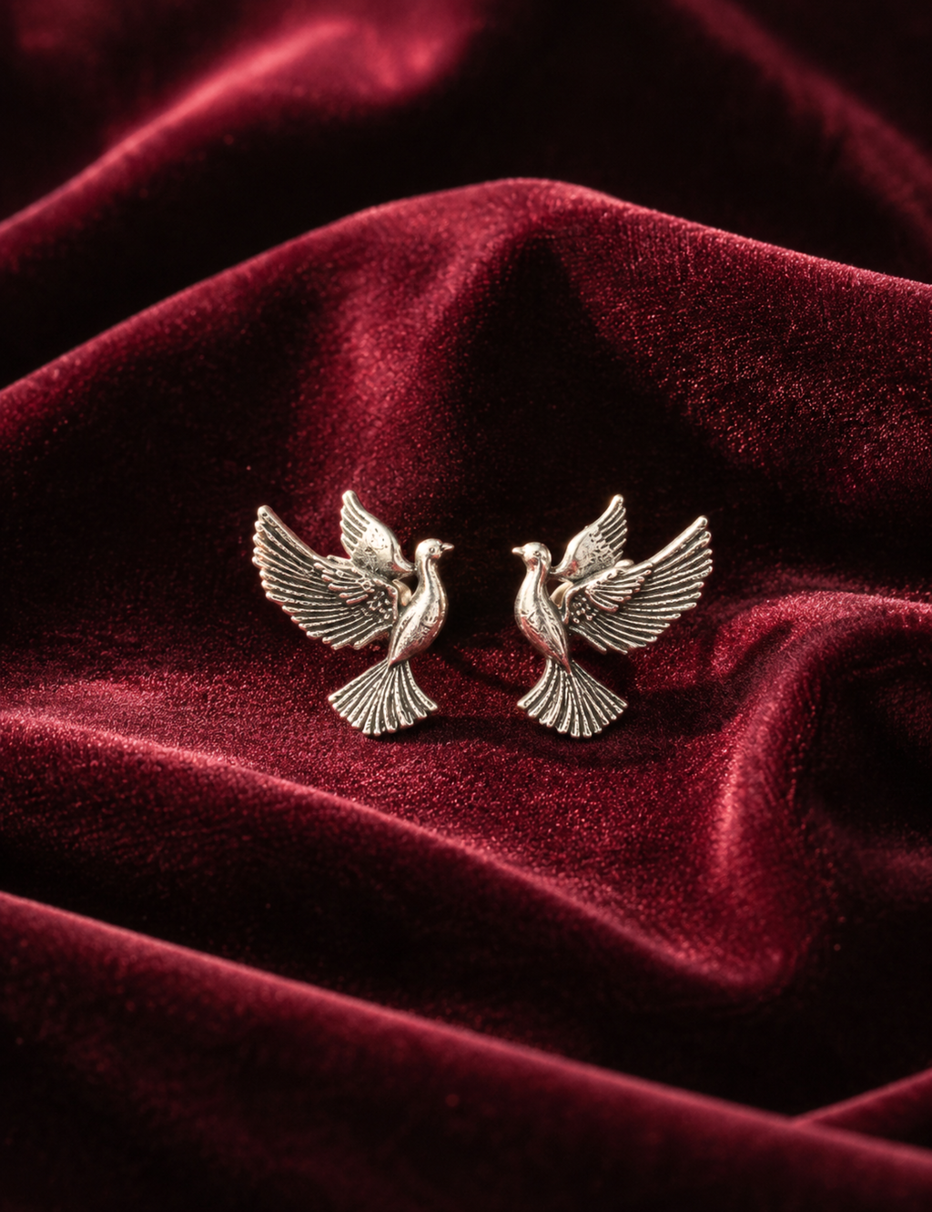 Trendy Bird Shape Earrings for College Girls
